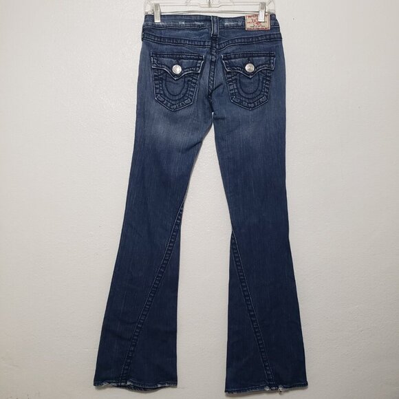 True Religion Joey Big T Flare Jeans - Picture 6 of 15